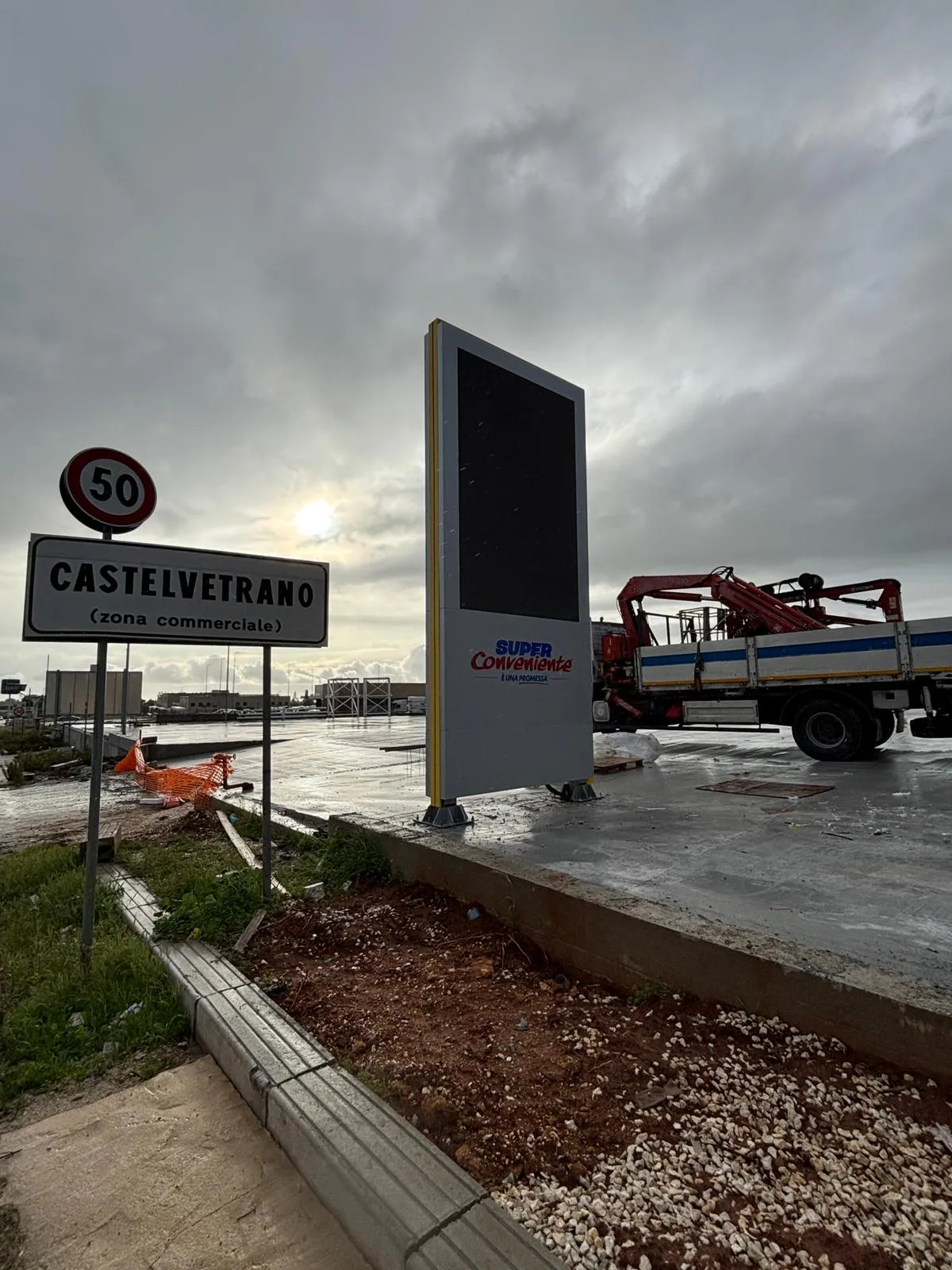 Case Study Sottile: Totem GDO a Castelvetrano, Sicilia