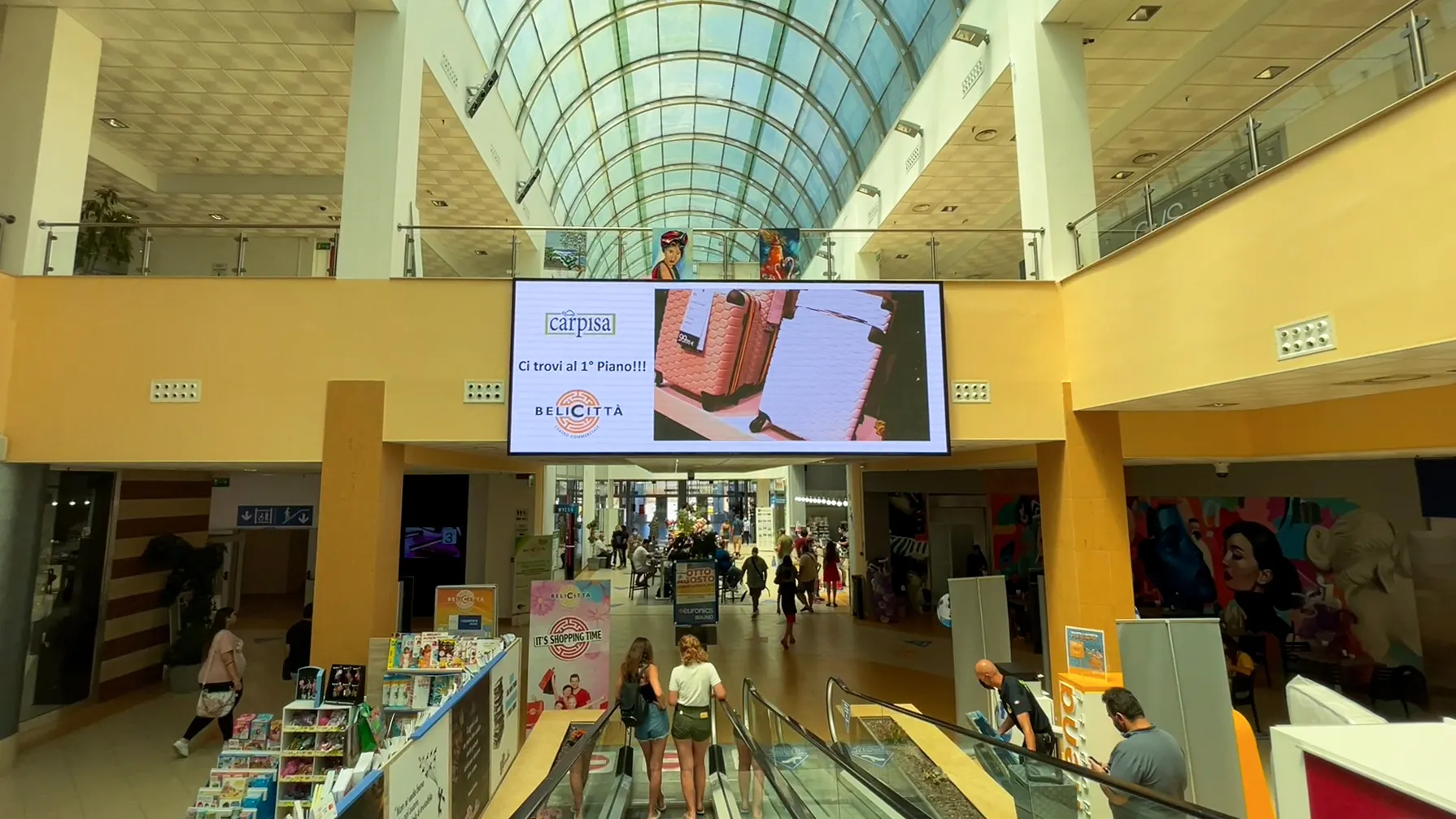 Applicazioni: retail, GDO, corporate, eventi, sport e DOOH